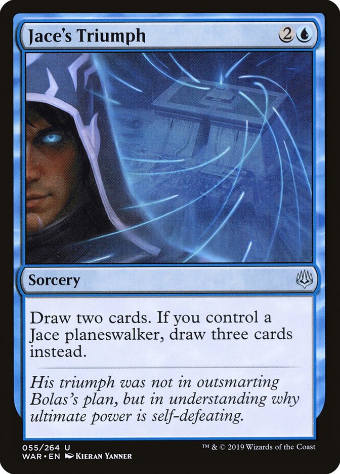 Jace's Triumph 55/264 (War of the Spark) 