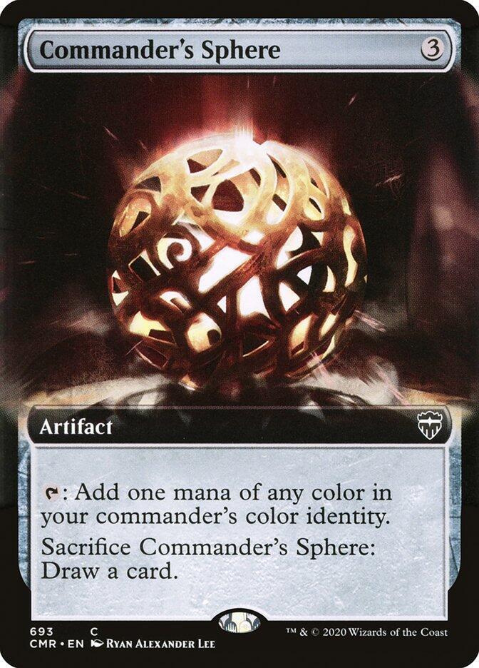 Commander's Sphere 693 (Commander Legends)  - Extended Art