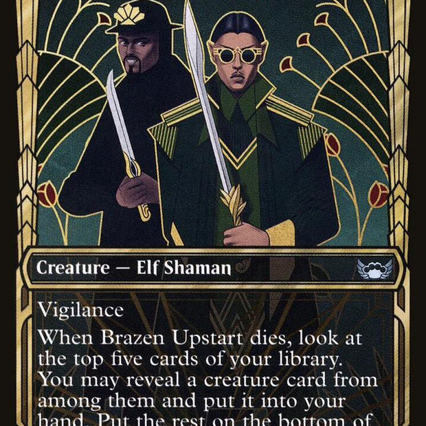 Brazen Upstart Showcase 296/281 (Streets of New Capenna)  - Foil