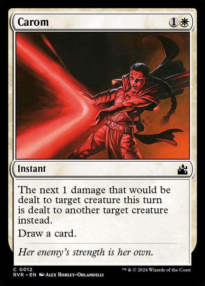 Carom 12/291 (Ravnica Remastered)  - Foil