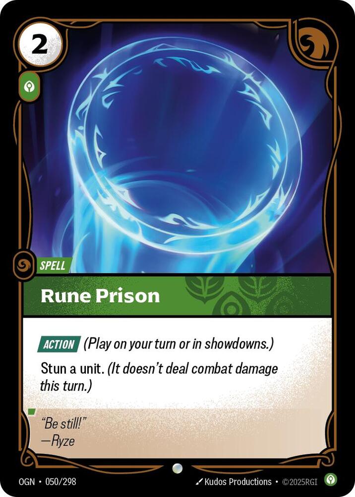 Rune Prison 50/298 (Origins)  - Foil