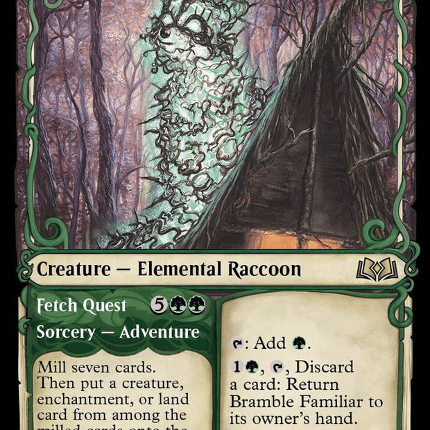 Bramble Familiar // Fetch Quest 283 (Wilds of Eldraine)  - Showcase