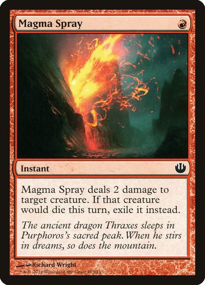 Magma Spray 103/165 (Journey Into Nyx) 