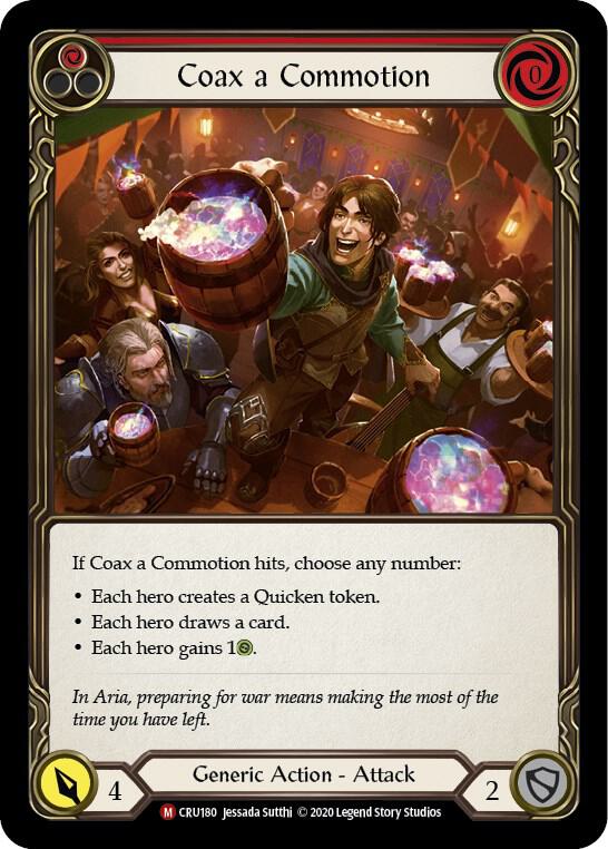 Coax a Commotion (Crucible of War)  - Unlimited Edition Normal
