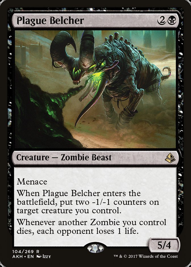 Plague Belcher 104/269 (Amonkhet) 