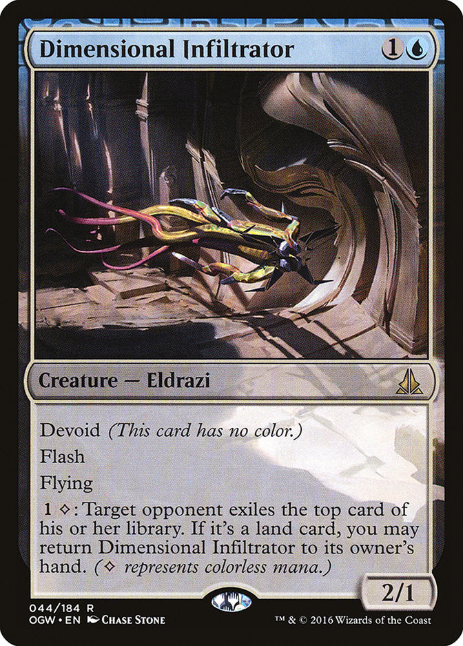 Dimensional Infiltrator 44/184 (Oath of the Gatewatch) 