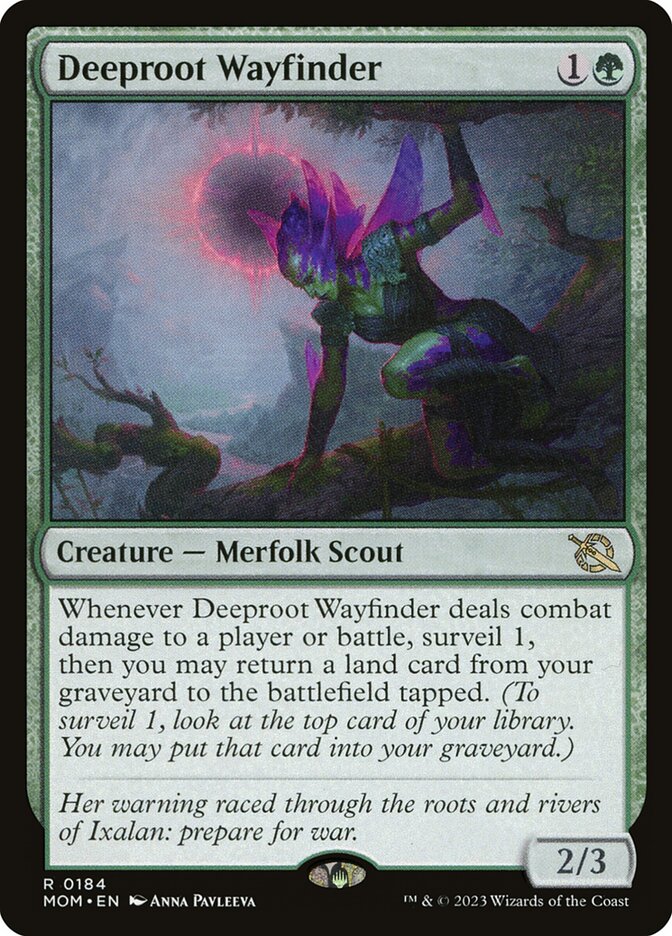 Deeproot Wayfinder 184/291 (March of the Machine) 