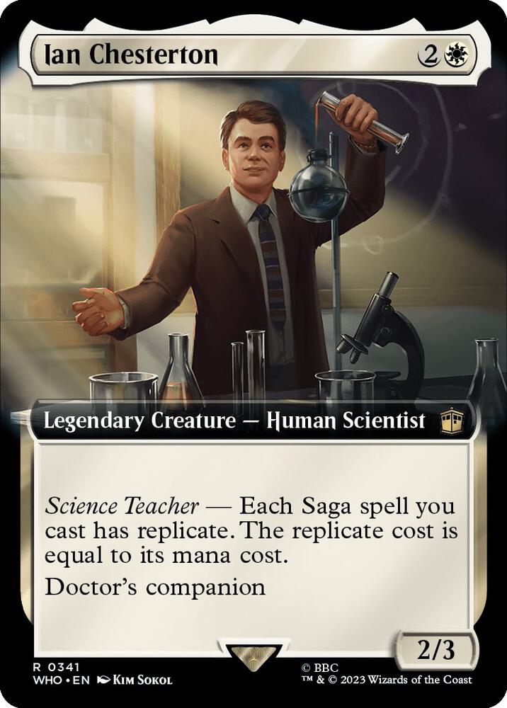 Ian Chesterton 341/331 (Universes Beyond: Doctor Who)  - Extended Art Foil