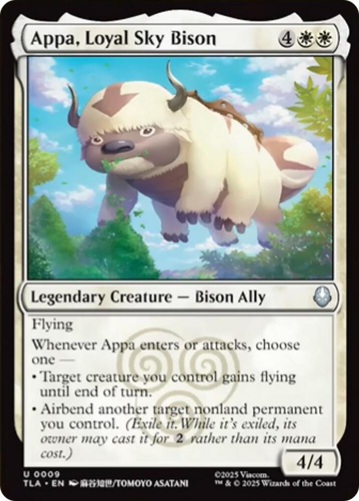 Appa Loyal Sky Bison (Avatar: The Last Airbender) 