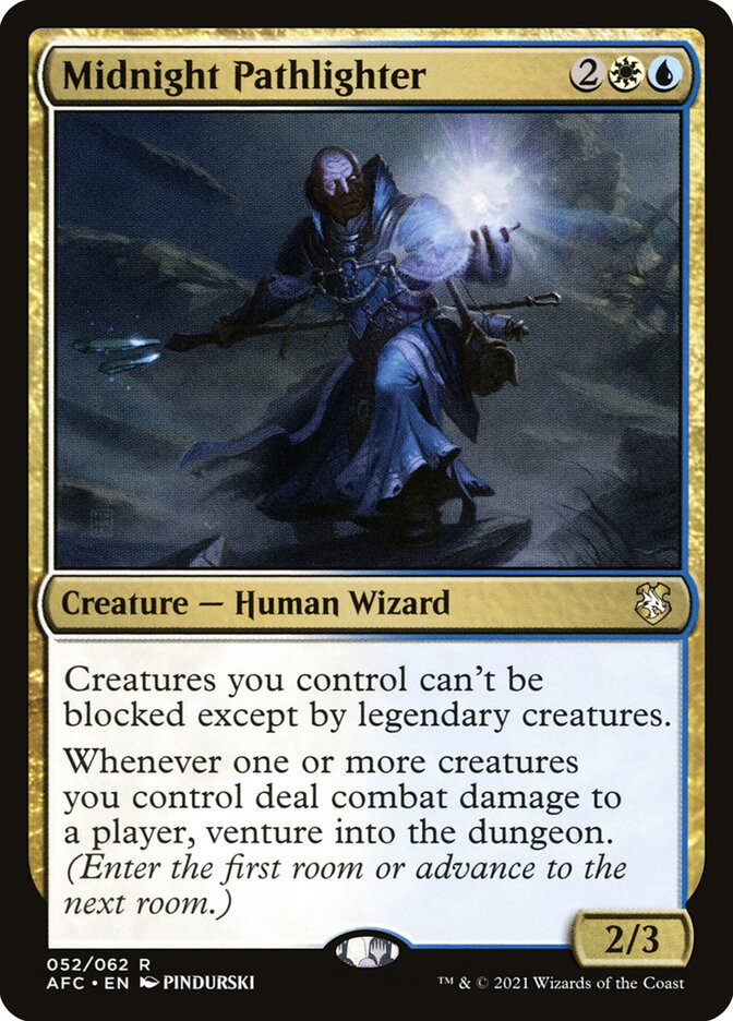 Midnight Pathlighter 52/62 (Commander: Adventures in the Forgotten Realms) 