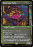 Balustrade Wurm 319 (Duskmourn: House of Horror)  - Foil