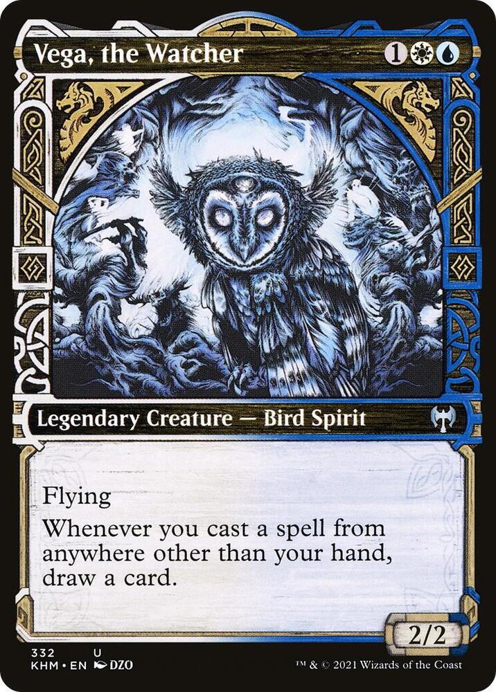 Vega, the Watcher 332 (Kaldheim)  - Showcase Foil