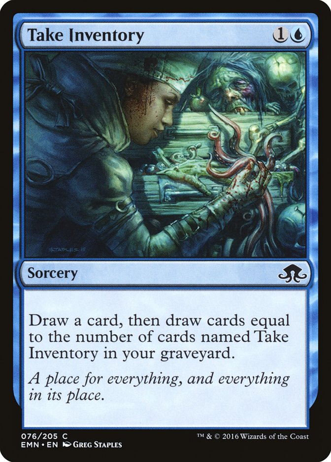 Take Inventory 76/205 (Eldritch Moon)  - Foil
