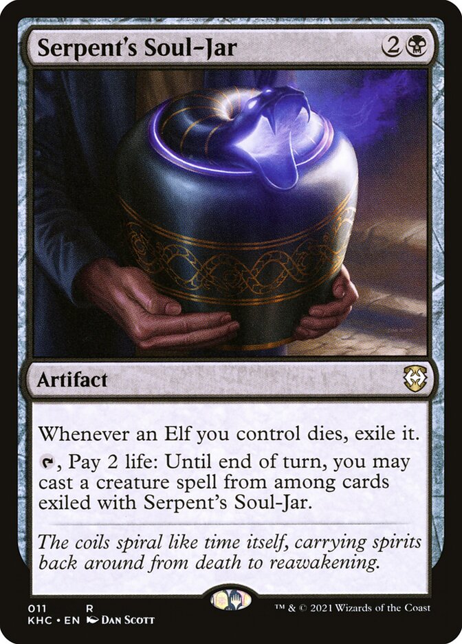 Serpent's Soul-Jar 11/1 (Commander: Kaldheim) 