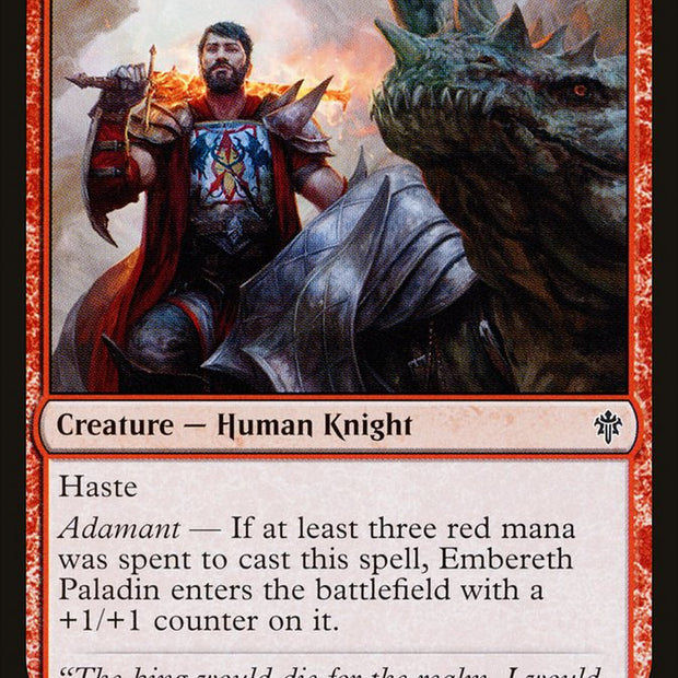 Embereth Paladin 121/269 (Throne of Eldraine) 