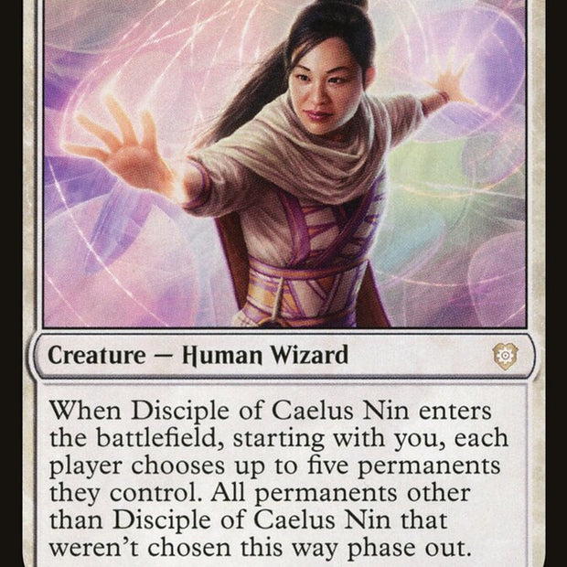 Disciple of Caelus Nin 21/40 (Commander: The Brothers' War)  - Foil