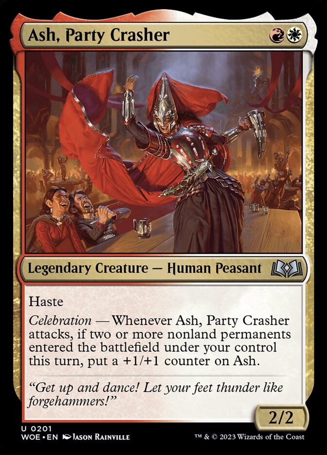 Ash, Party Crasher (Wilds of Eldraine)  - undefined