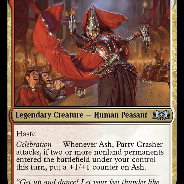 Ash, Party Crasher (Wilds of Eldraine)  - undefined