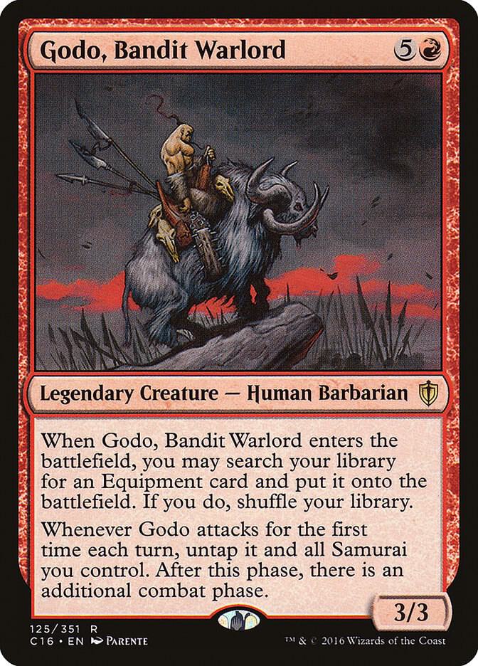 Godo, Bandit Warlord 125/351 (Commander 2016) 