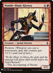 Nimble Blade Khenra AKH-145/5075 (The List Reprints) 