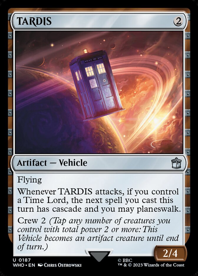 TARDIS 187/331 (Universes Beyond: Doctor Who) 