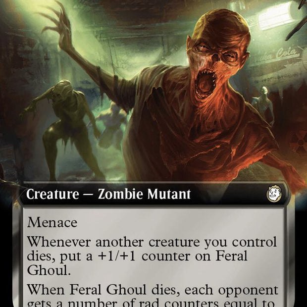 Feral Ghoul 381/326 (Universes Beyond: Fallout)  - Extended Art