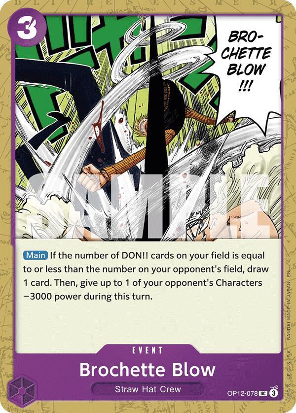 Brochette Blow OP12-078 (Legacy of the Master) 