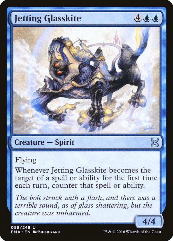 Jetting Glasskite 58/249 (Eternal Masters) 