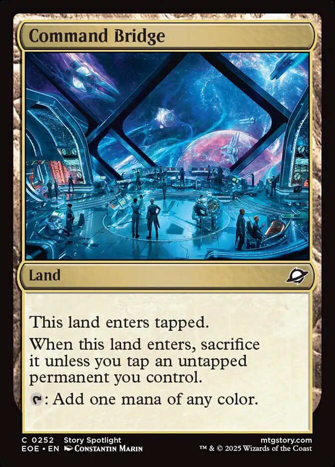 Command Bridge 252/276 (Edge of Eternities)  - Foil