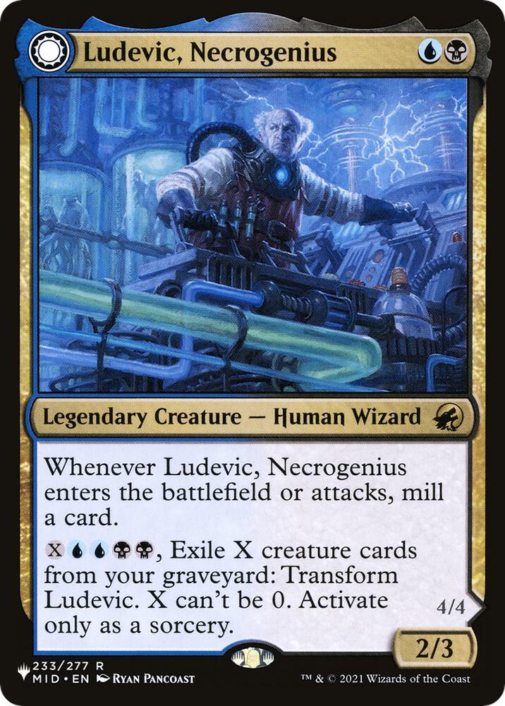 Ludevic Necrogenius 233 (The List Reprints) 