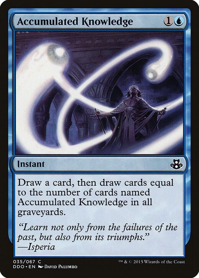 Accumulated Knowledge 35/67 (Duel Decks: Elspeth vs. Kiora) 