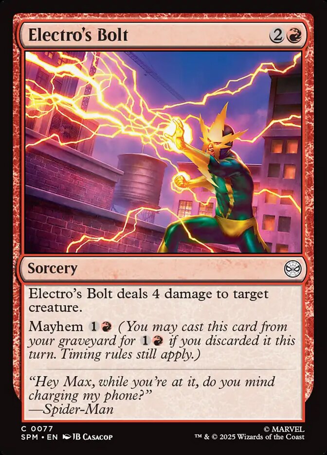 Electros Bolt 77 (Marvel's Spider-Man) 
