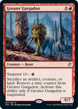 Greater Gargadon 167/289 (Time Spiral: Remastered) 