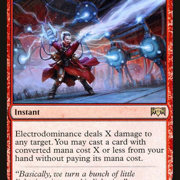 Electrodominance 99/259 (Ravnica Allegiance)  - Foil