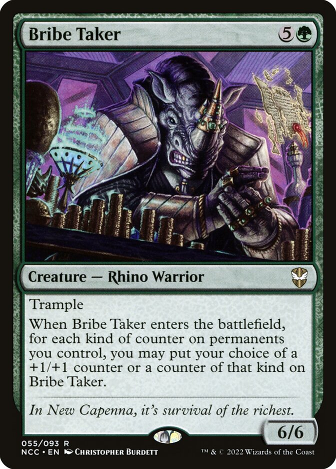 Bribe Taker 55 (Commander: Streets of New Capenna) 