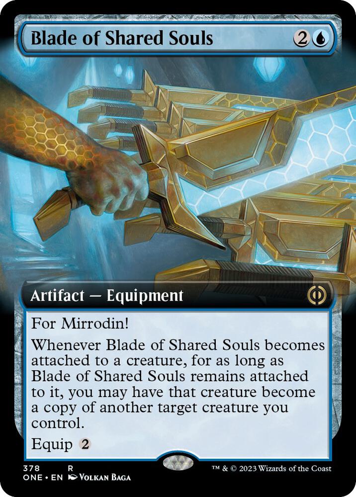 Blade of Shared Souls 378/271 (Phyrexia: All Will Be One)  - Extended Art
