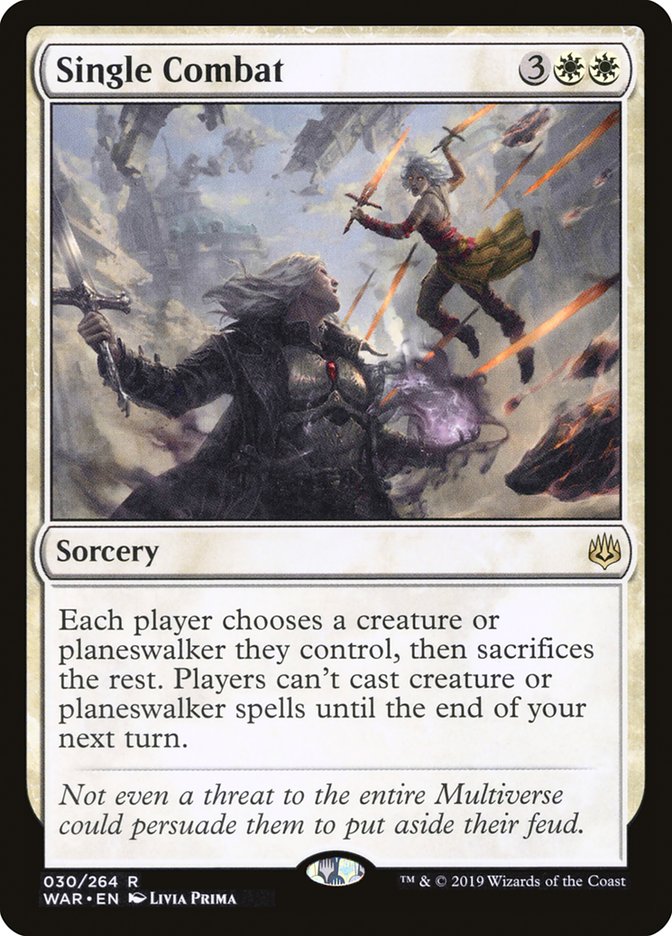 Single Combat 30/264 (War of the Spark)  - Foil