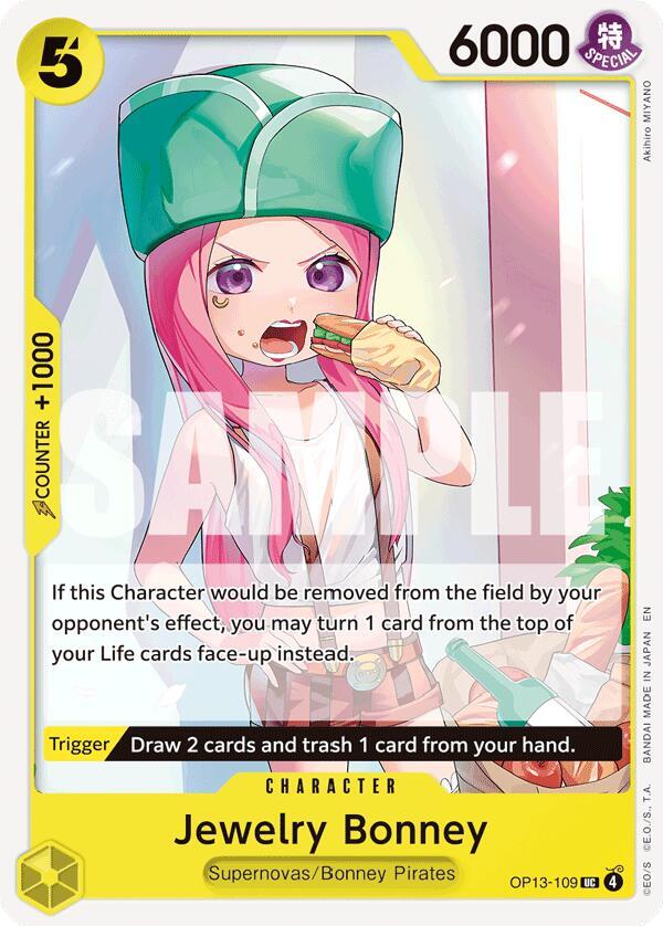 Jewelry Bonney OP13-109 (Carrying On His Will) 