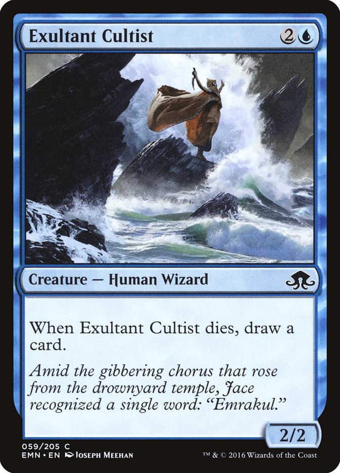 Exultant Cultist 59/205 (Eldritch Moon) 