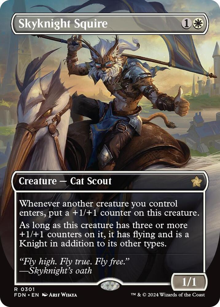 Skyknight Squire 301/291 (Foundations)  - Borderless