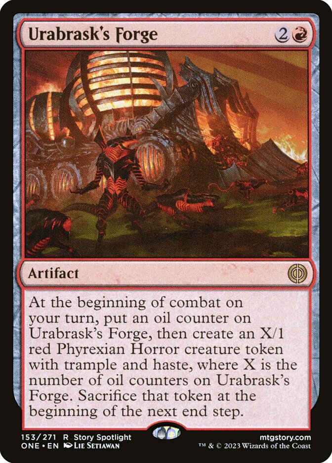 Urabrask's Forge 153 (Phyrexia: All Will Be One) 