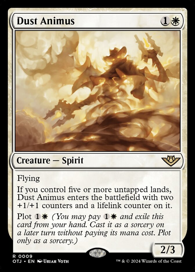 Dust Animus 9/286 (Outlaws of Thunder Junction) 