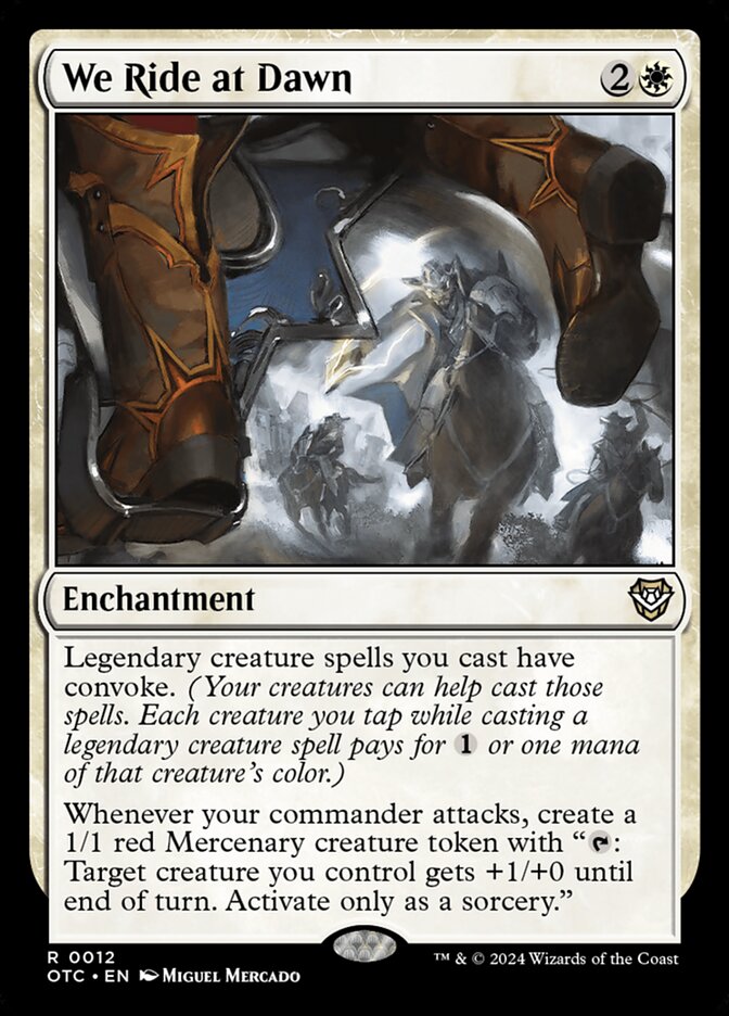 We Ride at Dawn 12 (Commander: Outlaws of Thunder Junction) 