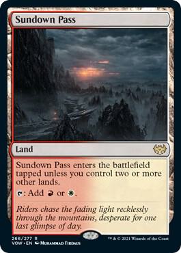Sundown Pass 266 (Innistrad: Crimson Vow) 