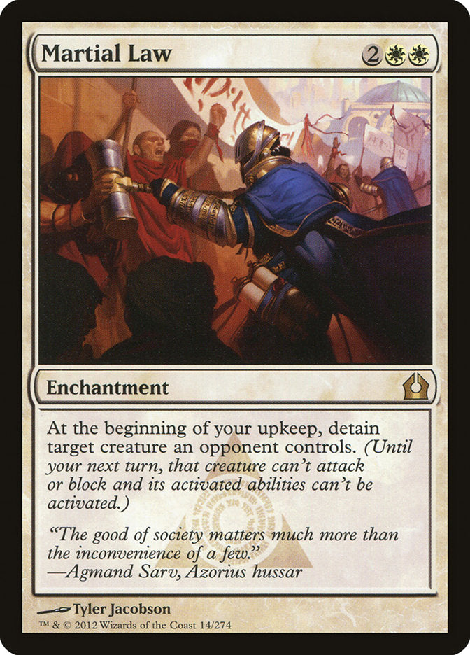 Martial Law 14/274 (Return to Ravnica) 