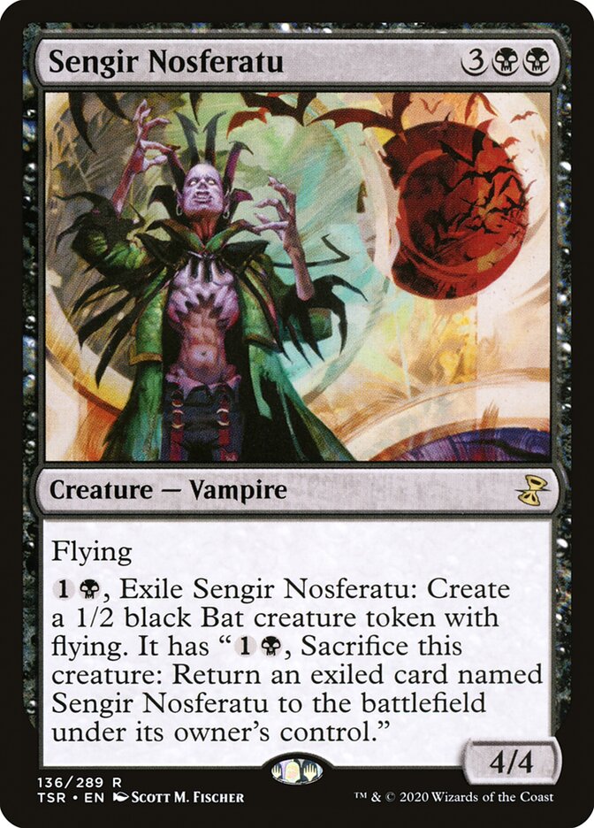Sengir Nosferatu 136/289 (Time Spiral: Remastered) 