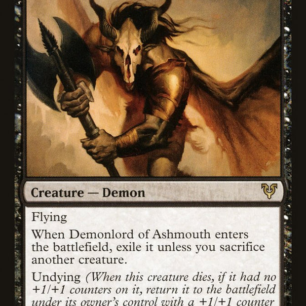 Demonlord of Ashmouth 96/244 (Avacyn Restored) 