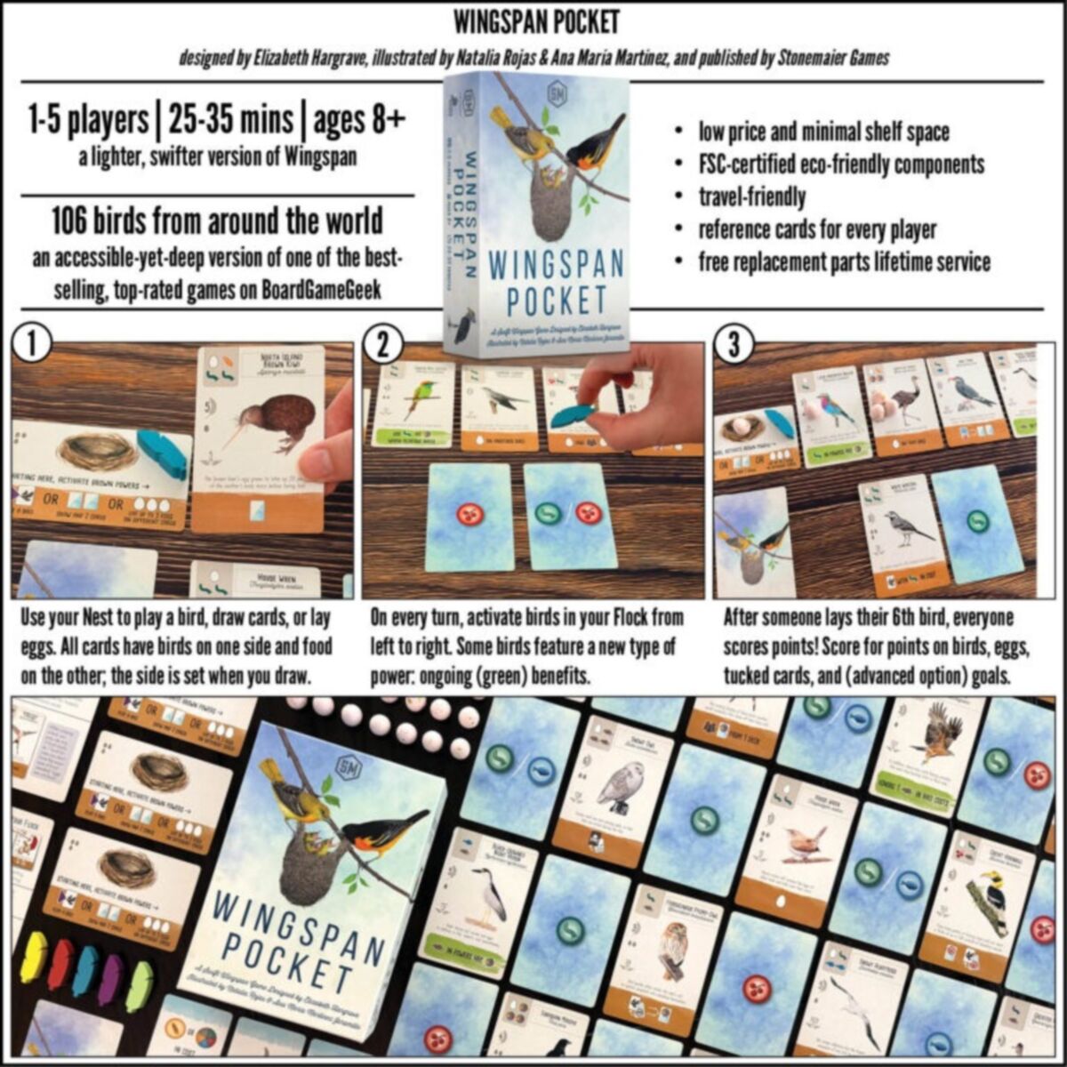 Wingspan – Pocket Edition