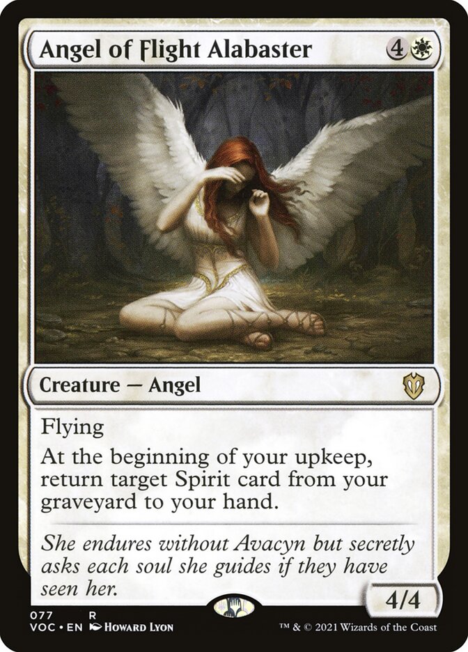 Angel of Flight Alabaster 77/38 (Commander: Innistrad: Crimson Vow) 