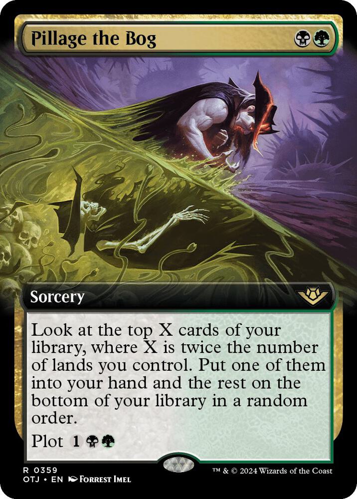 Pillage the Bog 359 (Outlaws of Thunder Junction)  - Foil